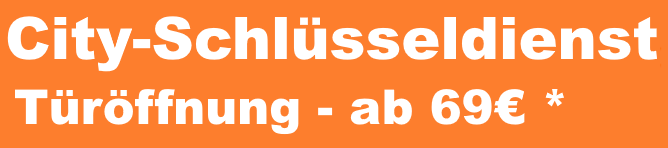 City-Schlüsseldienst 24/7 Notdienst